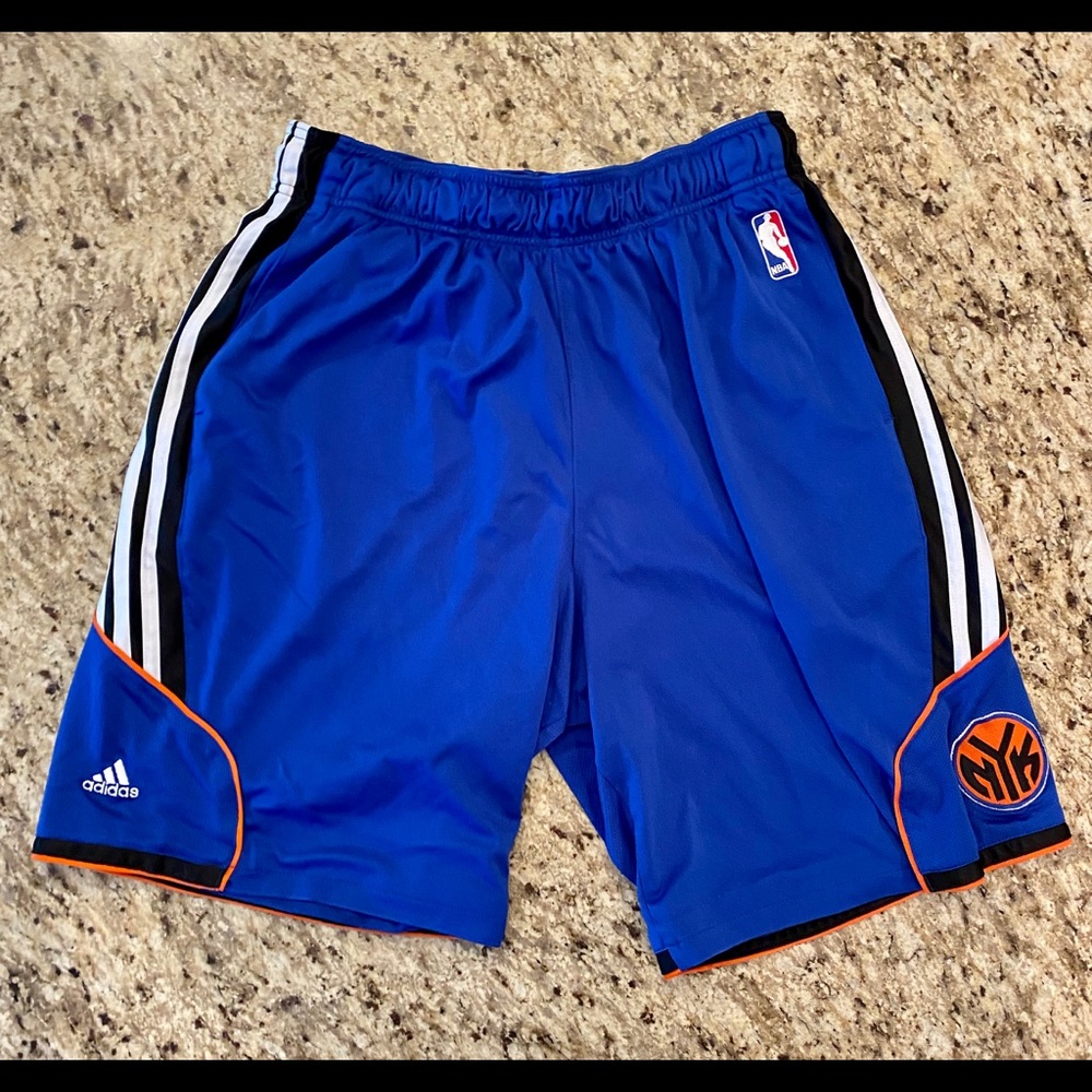 New York Knicks Adidas Basketball Mesh Shorts NBA